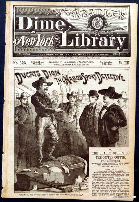Beadle's Dime Library No. 626