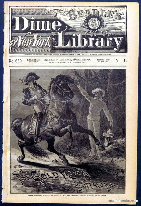 Beadle's New York Dime Library, No. 639