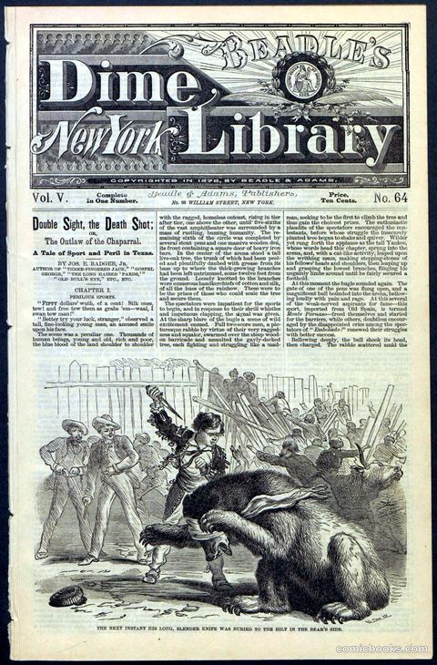 Beadle's New York Dime Library, No. 64