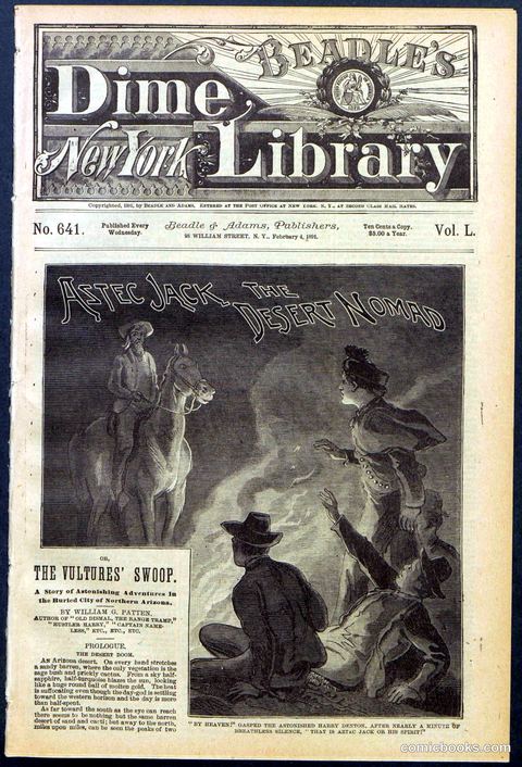 Beadle's Dime Library No. 641
