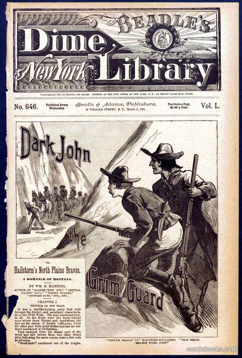 Beadle's Dime Library No. 646