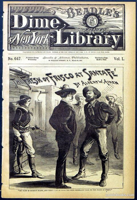 Beadle's Dime Library, No. 647