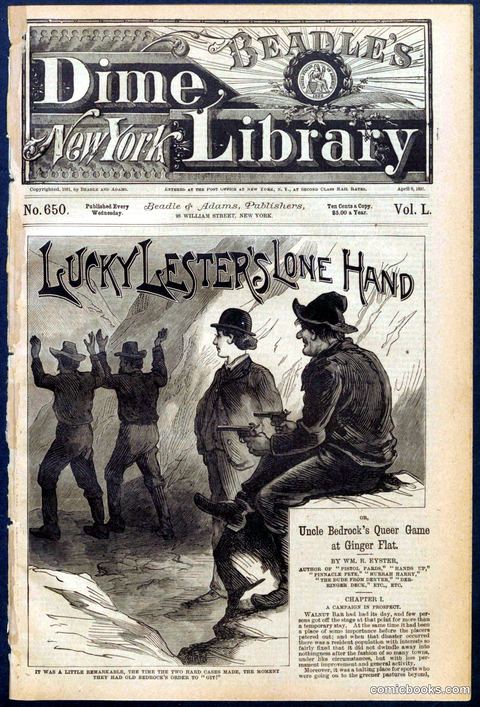 Beadle's Dime Library No. 650