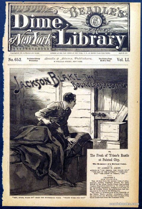 Beadle's Dime Library No. 652