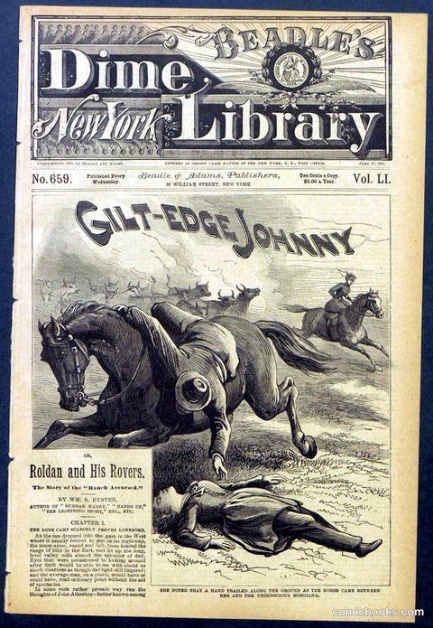 Beadle's New York Dime Library No. 659