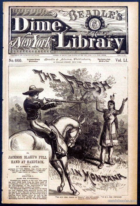 Beadle's Dime Library No. 660