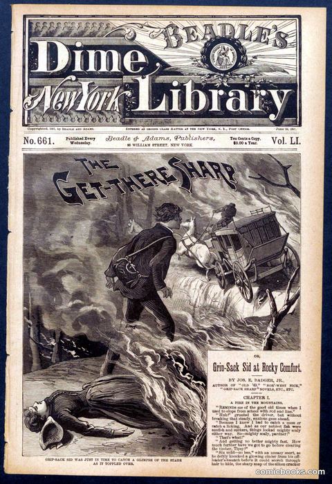Beadle's Dime Library No. 661
