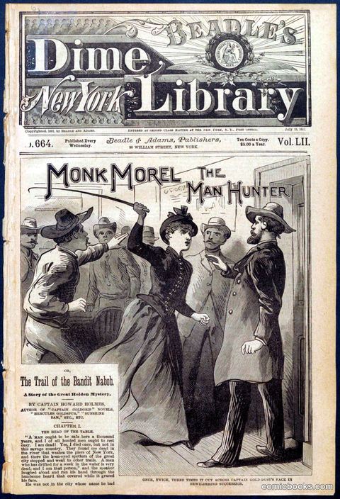 Beadle's New York Dime Library No. 664