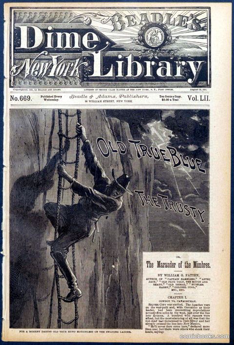 Beadle's New York Dime Library, No. 669