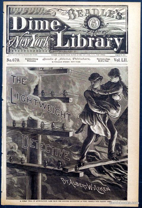 Beadle's New York Dime Library No. 670