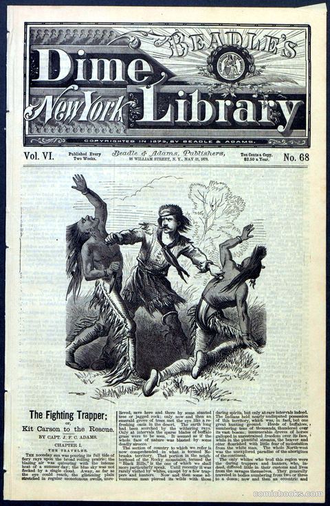 Beadle's New York Dime Library, No. 68