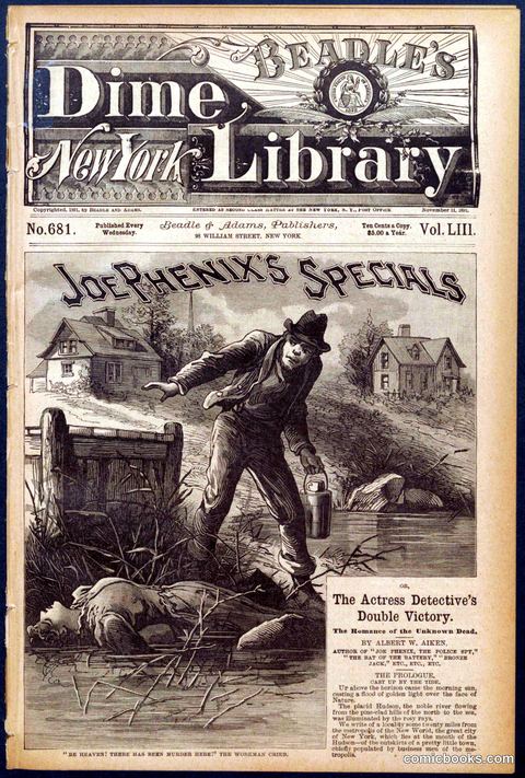 Beadle's New York Dime Library, No. 681