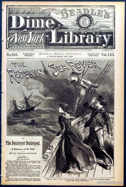 Beadle's New York Dime Library No. 685