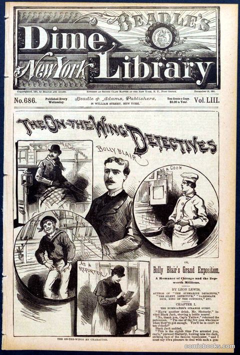 Beadle's Dime Library No. 686