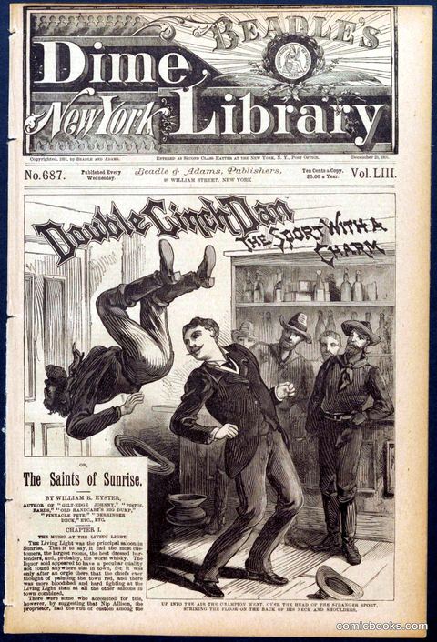 Beadle's New York Dime Library, No. 687