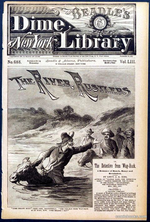 Beadle's Dime Library No. 688