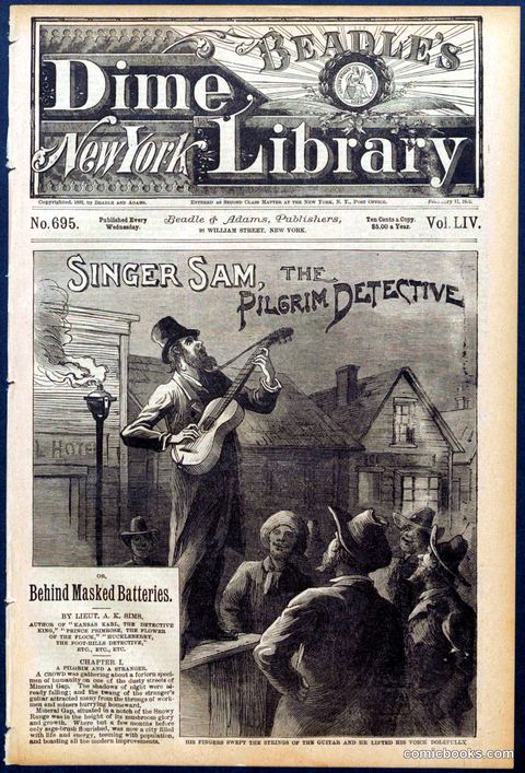 Beadle's Dime Library No. 695