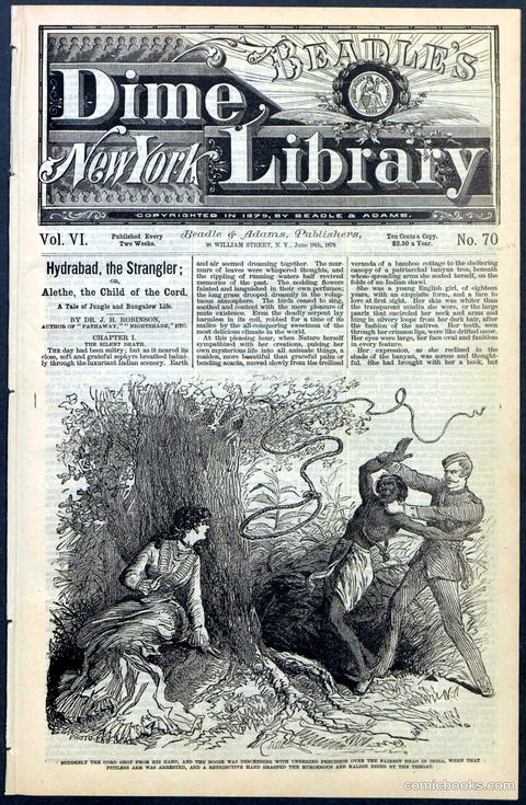 Beadle's New York Dime Library, No. 70