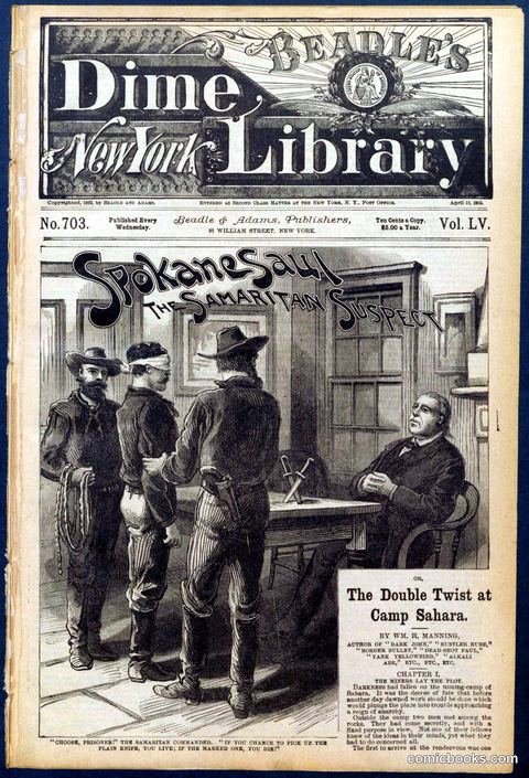 Beadle's New York Dime Library No. 703