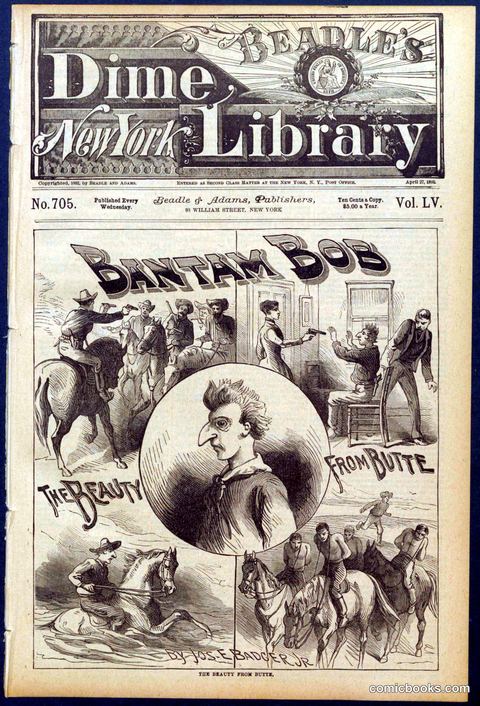 Beadle's Dime Library No. 705: Bantam Bob