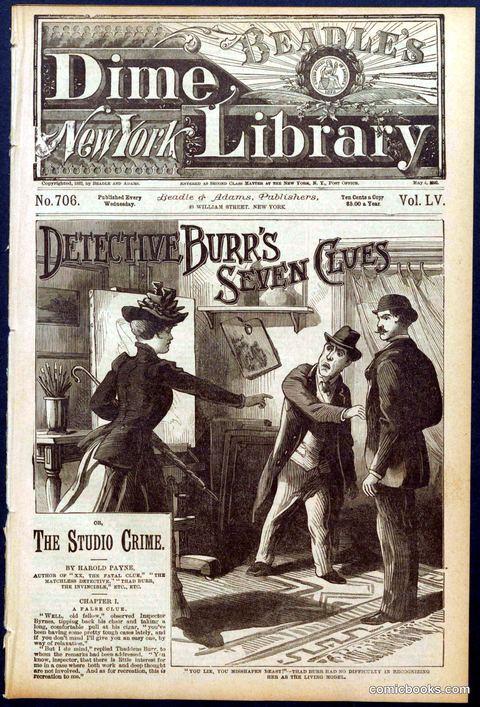 Beadle's New York Dime Library No. 706