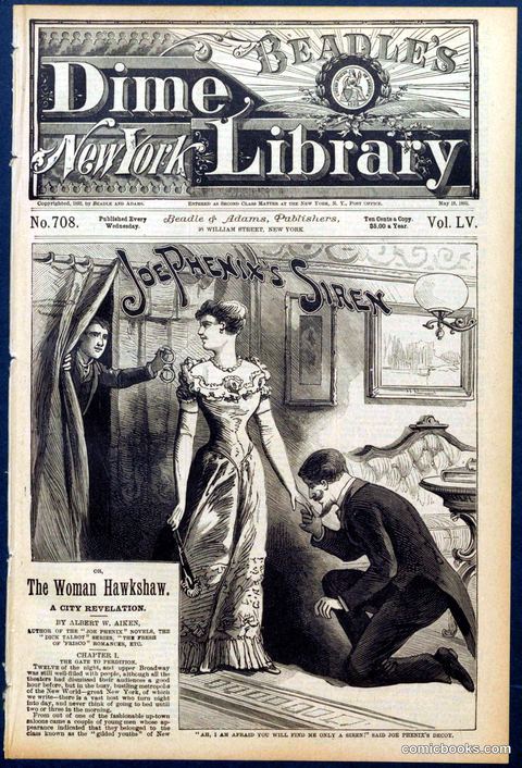 Beadle's Dime Library No. 708