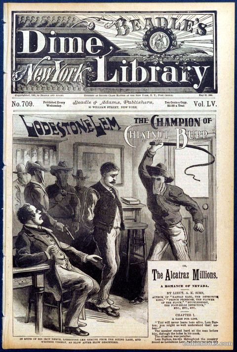 Beadle's Dime Library No. 709