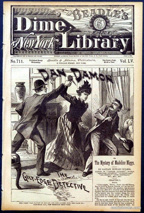Beadle's Dime Library No. 711