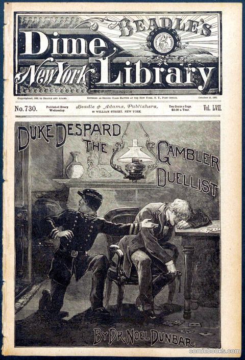 Beadle's Dime Library, No. 730