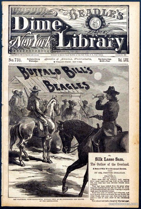 Beadle's Dime Library, No. 731