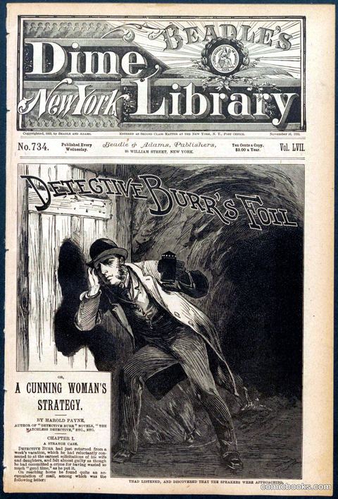Beadle's Dime Library, No. 734