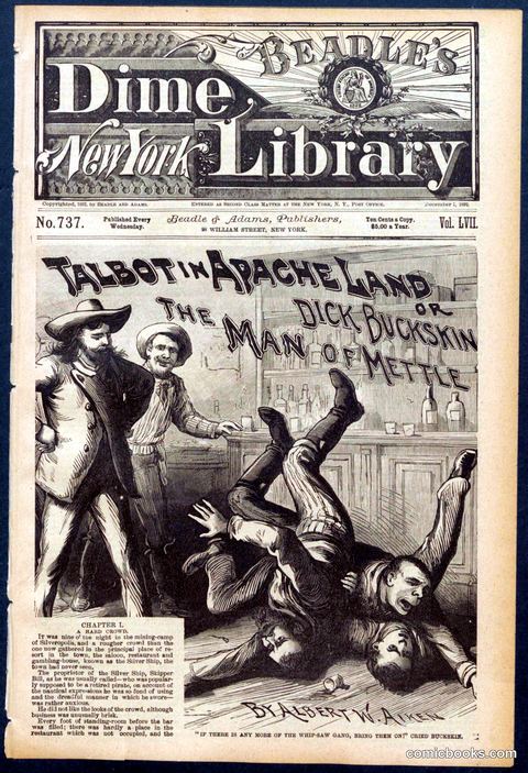 Beadle's Dime Library No. 737