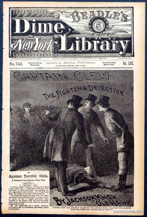 Beadle's Dime Library No. 740