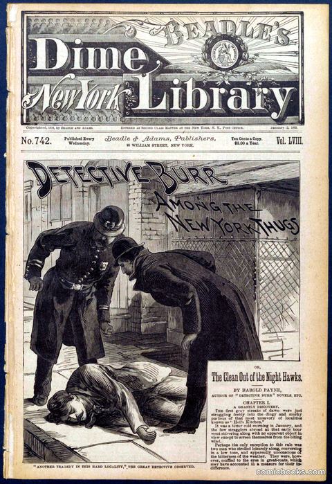 Beadle's Dime Library No. 742