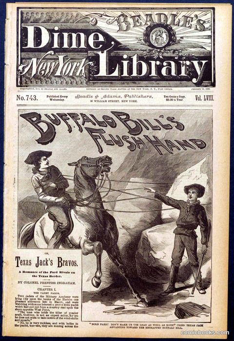 Beadle's New York Dime Library No. 743