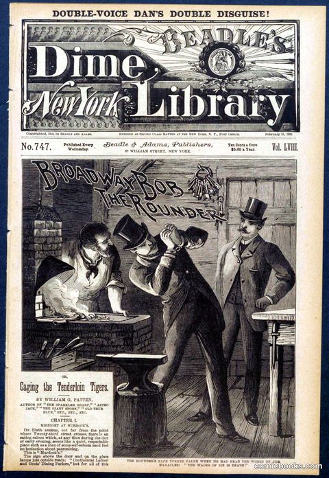 Beadle's New York Dime Library No. 747