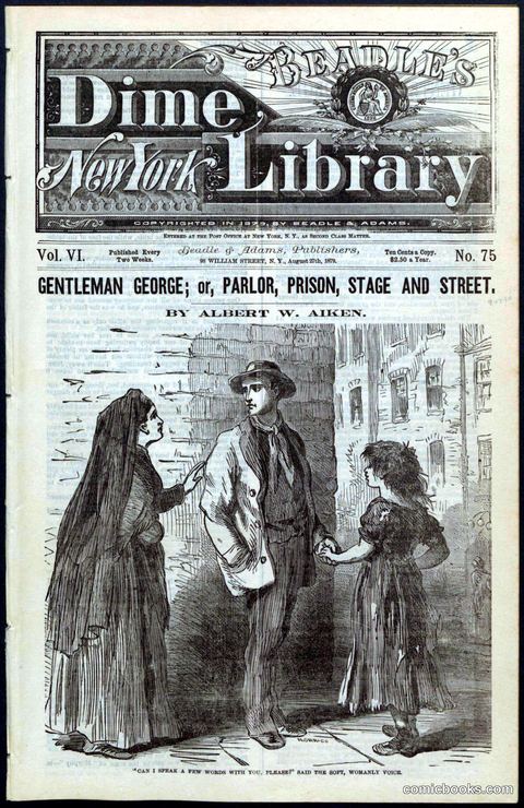 Beadle's New York Dime Library No. 75