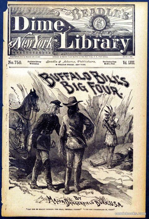 Beadle's New York Dime Library No. 750