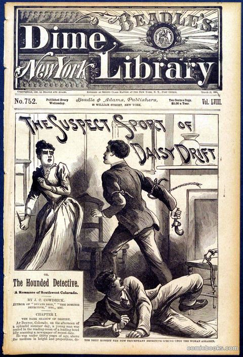Beadle's New York Dime Library No. 752
