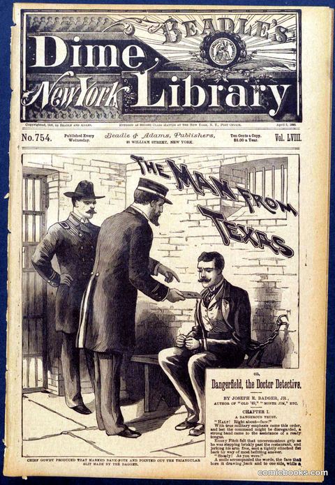 Beadle's New York Dime Library, No. 754