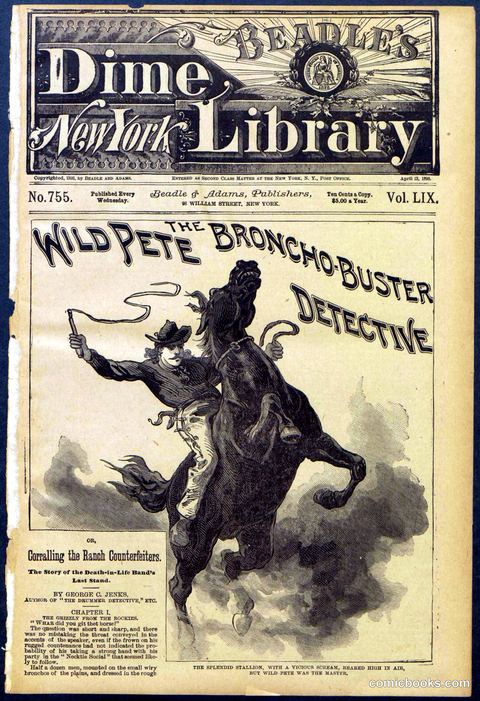 Beadle's Dime Library No. 755