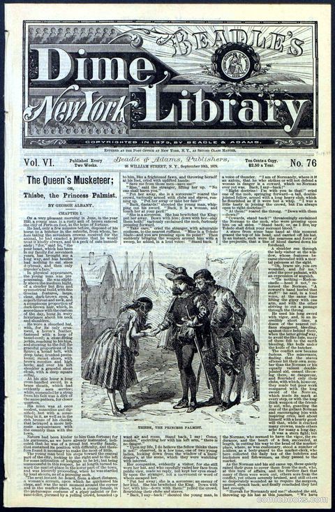 Beadle's New York Dime Library, No. 76