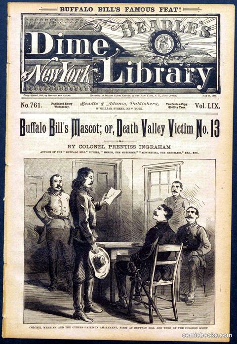 Beadle's New York Dime Library No. 761