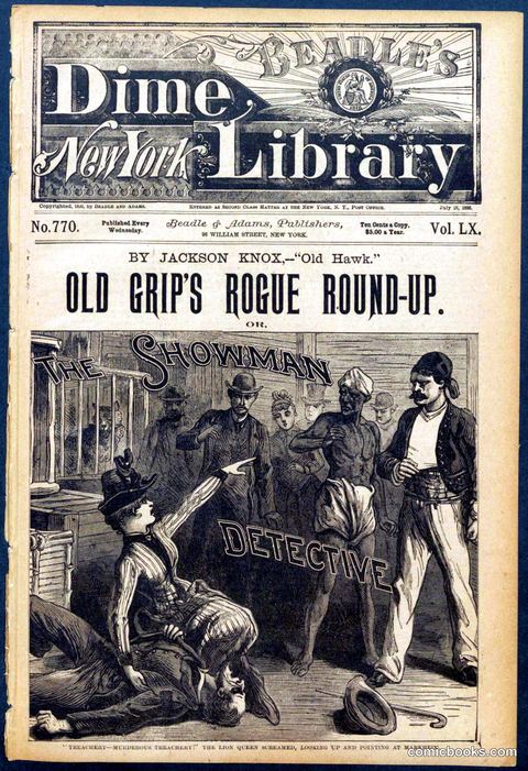 Beadle's Dime Library No. 770