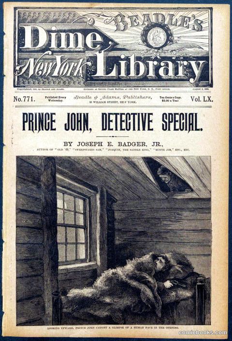 Beadle's New York Dime Library, No. 771
