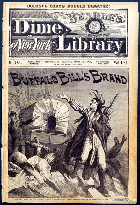 Beadle's Dime Library No. 781: Buffalo Bill's Brand