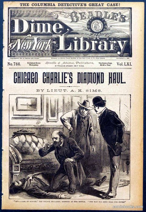 Beadle's New York Dime Library, No. 786