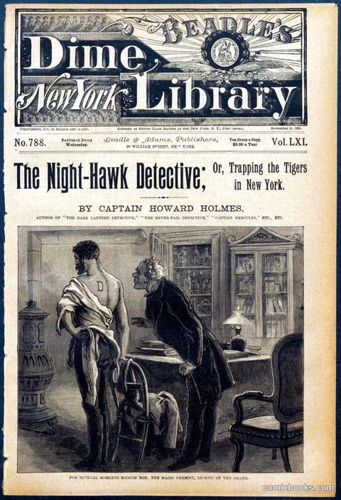 Beadle's New York Dime Library No. 788