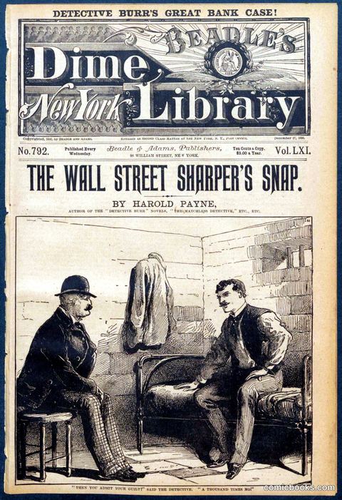 Beadle's New York Dime Library No. 792