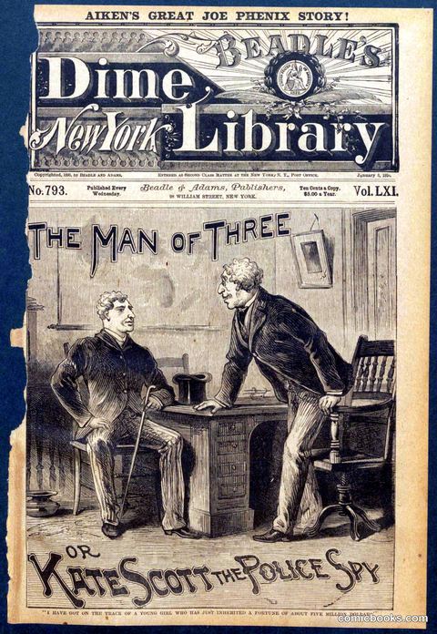 Beadle's New York Dime Library, No. 793